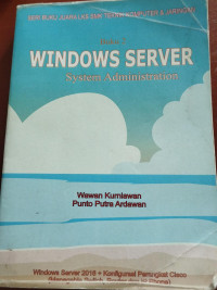 Windows server system administration